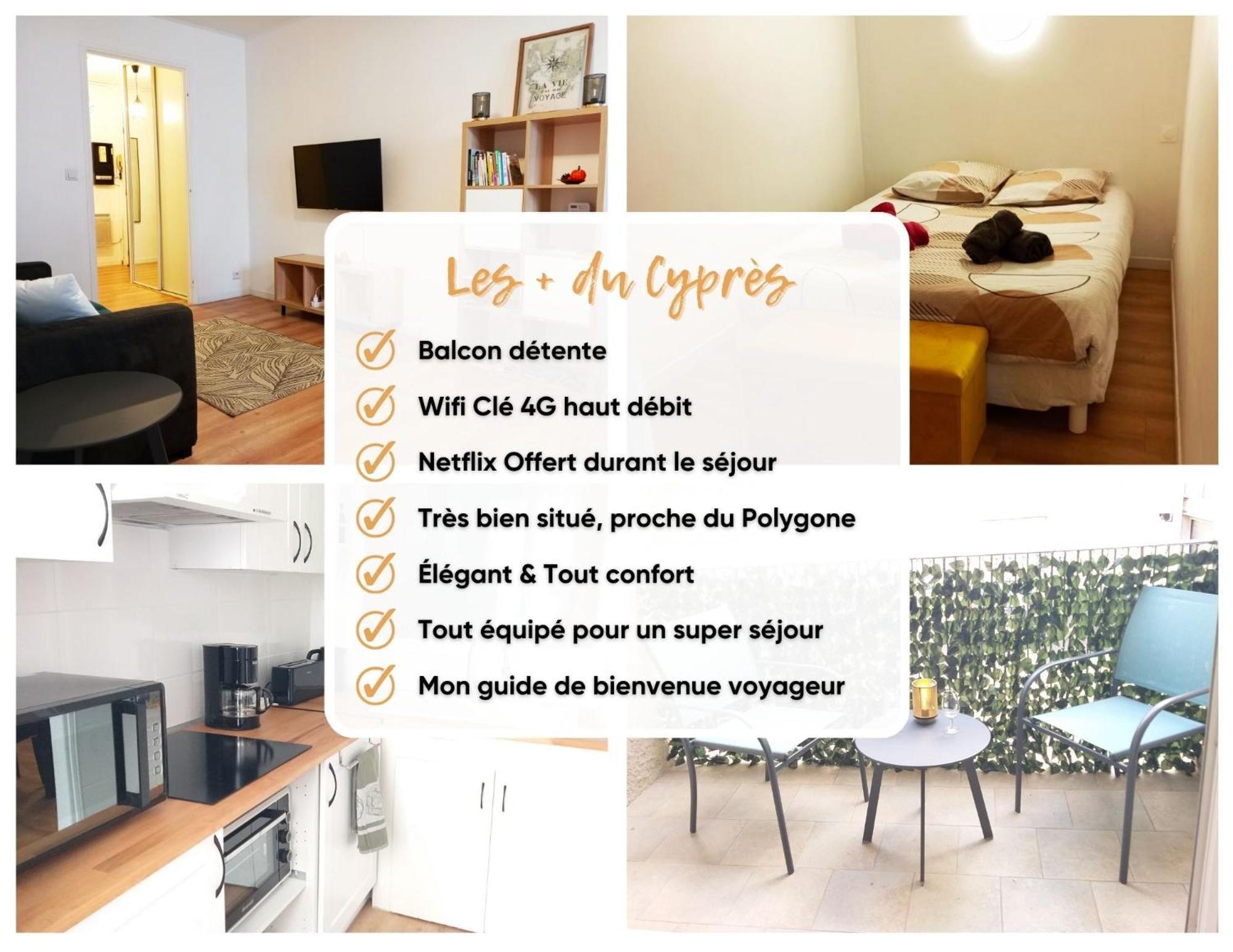 Le Cypres - Appartement Ideal Pour Vos Vacances Ou Vos Deplacements Professionnels A Béziers Kültér fotó